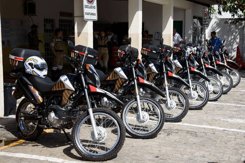 Novas motocicletas dão mais eficiência ao trabalho da SMTT - SMTT Aracaju